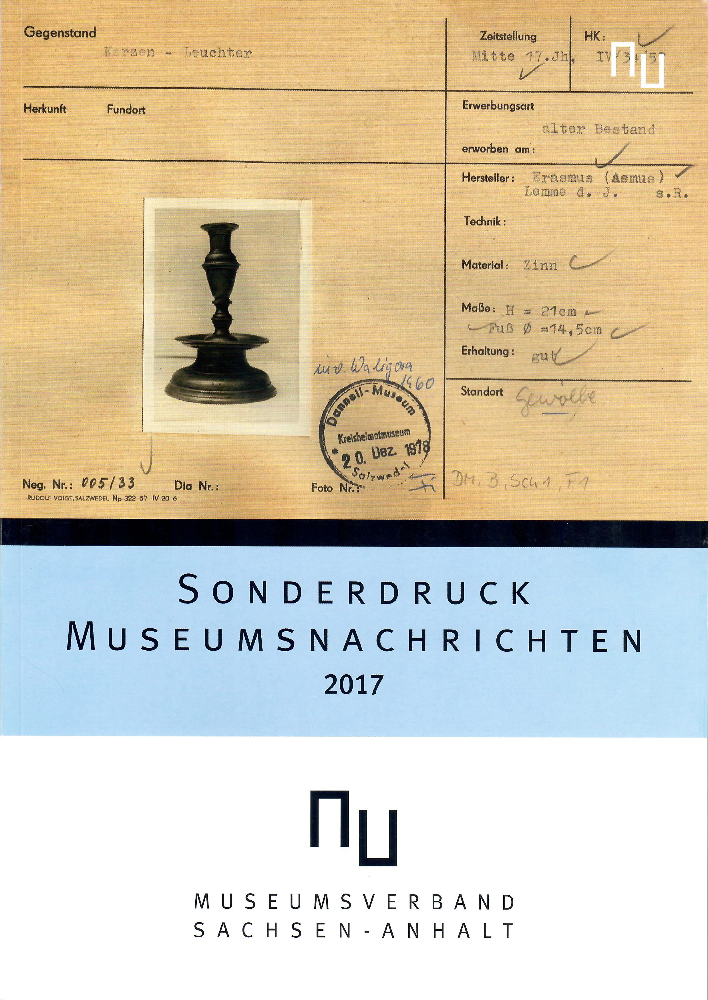 Museumsnachrichten Sachsen-Anhalt